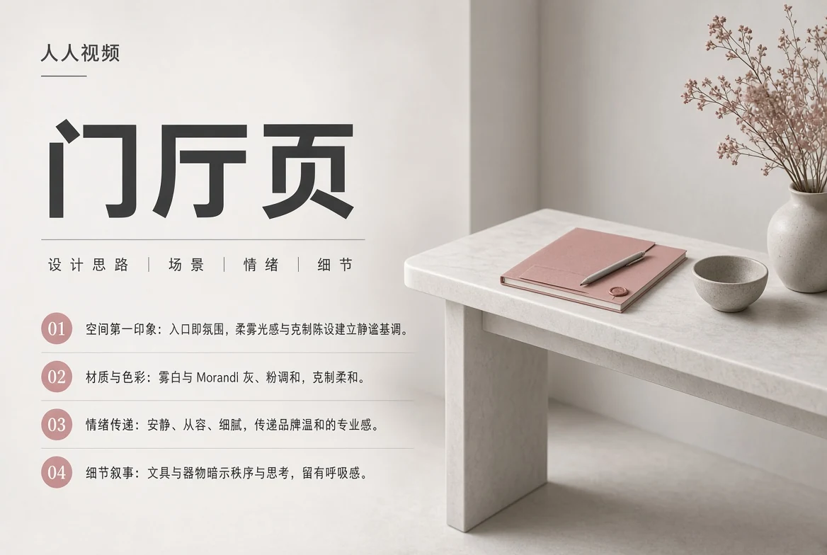 门厅页主题画面