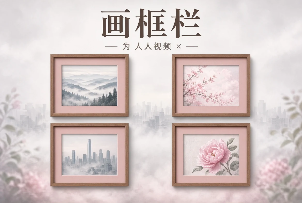 画框栏主题画面